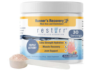 Runner’s Recovery Restirr Triple Action Extra Strength Hydration 30 Dose 2 Pack